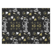 Champagne Knal Feestelijke Fijne Party Tafelkleed (Voorkant (Horizontaal))