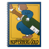 Champagne Kupferberg Gold Notitieboek (Voorkant)