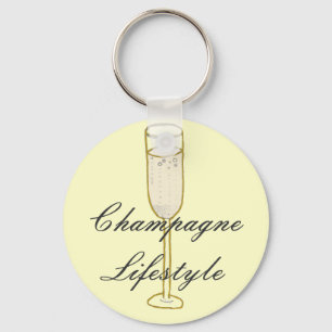 Champagne Lifestyle Sleutelhanger