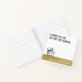 Champagne Lover's Gold Color Notitieboek (Binnen)