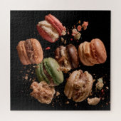 Champagne & Macarons Legpuzzel (Horizontaal)