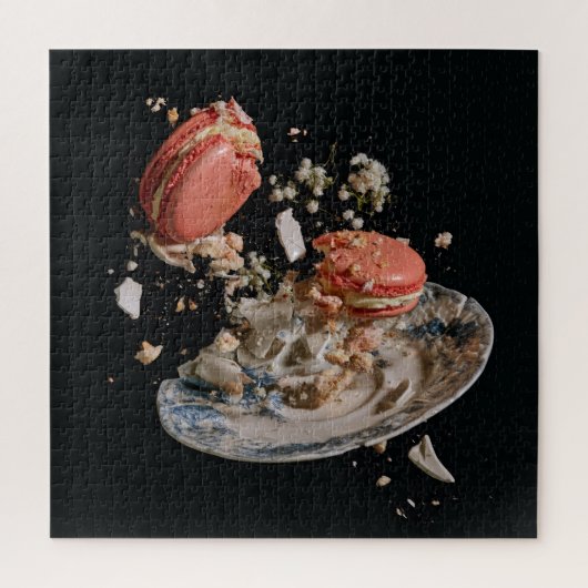 Champagne & Macarons Legpuzzel (Verticaal)