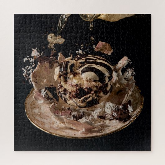 Champagne & Macarons Legpuzzel (Verticaal)