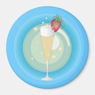 Champagne Magneet