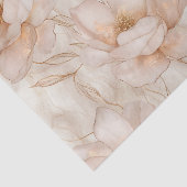 Champagne Magnolias Decoupage Tissue Paper Tissuepapier (Detail)