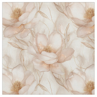 Champagne Magnolias Stof