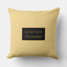 Champagne met Gold Names Sierkussen