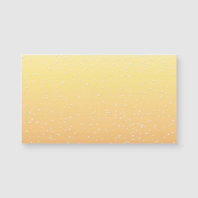 Champagne met kleine belletjes (Voorkant)