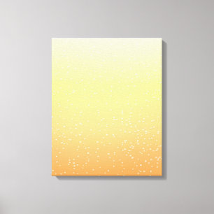 Champagne met kleine belletjes achtergrondkunst canvas afdruk