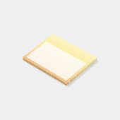 Champagne met kleine belletjes post-it® notes (Schuin)