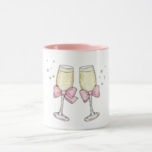Champagne met Strikken Proost Mok