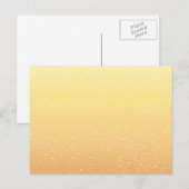 Champagne met Tiny Bubbles Background Art Briefkaart (Voorkant / Achterkant)