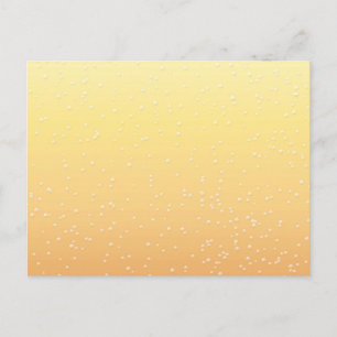 Champagne met Tiny Bubbles Background Art Briefkaart