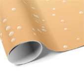 Champagne met Tiny Bubbles Background Art Cadeaupapier (Rol Hoek)