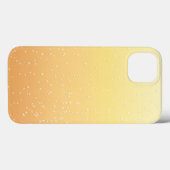 Champagne met Tiny Bubbles Background Art Case-Mate iPhone Case (Achterkant (horizontaal))