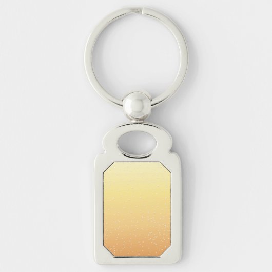 Champagne met Tiny Bubbles Background Art Sleutelhanger (Voorkant)