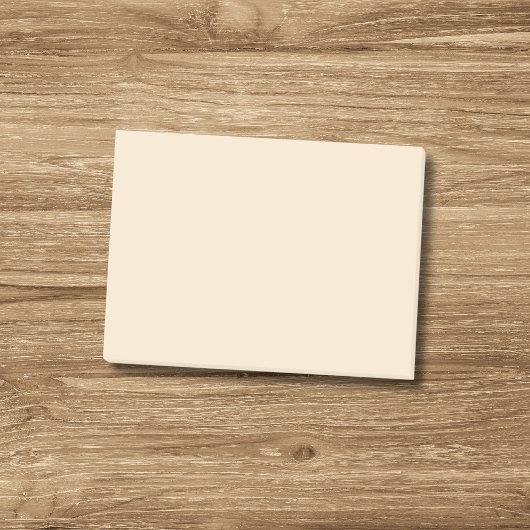 Champagne metaalachtige effen kleur | Klassiek | E Post-it® Notes