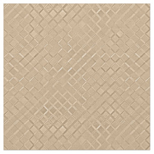 Champagne Metallic Diamond Patronen Stof
