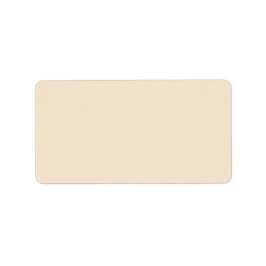 Champagne Metallic Effen Kleur | Klassiek | Elegan Etiket