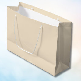 Champagne Metallic Effen Kleur | Klassiek | Elegan Groot Cadeauzakje