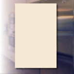 Champagne Metallic Effen Kleur | Klassiek | Elegan Magnetisch Uitwisbaar Vel<br><div class="desc">Champagne Metallic Effen Kleur | Klassiek | Elegant | Trendy | Stijlvol | Cadeau</div>