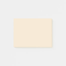 Champagne Metallic Effen Kleur | Klassiek | Elegan Post-it® Notes
