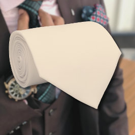 Champagne Metallic Effen Kleur | Klassiek | Elegan Stropdas