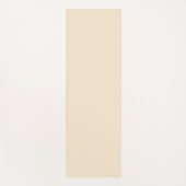 Champagne Metallic Effen Kleur | Klassiek | Elegan Yogamat (Voorkant)