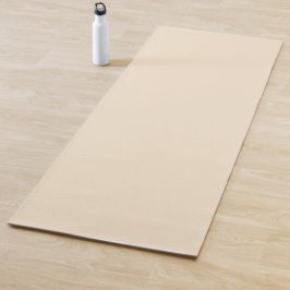 Champagne Metallic Effen Kleur | Klassiek | Elegan Yogamat