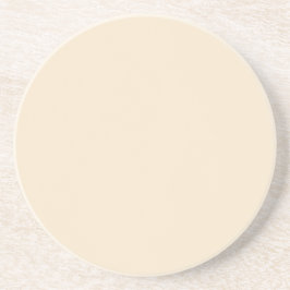 Champagne Metallic Effen Kleur | Klassiek | Elegan Zandsteen Onderzetter