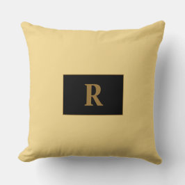 Champagne Monogrammed Sierkussen