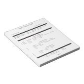 Champagne & Mousserende Wijn Deductieve Proeverij  Notitieblok (Schuin)