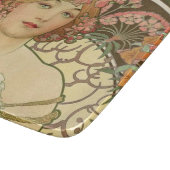 Champagne Mucha Small Rectangle Cutting Board Snijplank (Hoek)