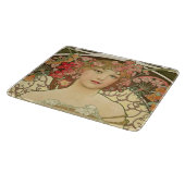 Champagne Mucha Small Rectangle Cutting Board Snijplank (Hoek)