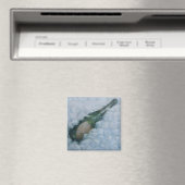 Champagne op ijs 2012 magneet (Insitu (Vaatwasser))
