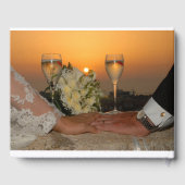 Champagne op Sunset Gastenboek (Achterkant)