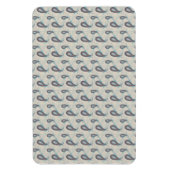 Champagne Paisley Pattern Magneet (Verticaal)