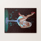 CHAMPAGNE PARTY GIRL LEGPUZZEL (Horizontaal)