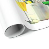 Champagne Party Wrapping Papier (Rol Hoek)