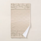 Champagne Patterned Design Bad Handdoek (Handdoek)