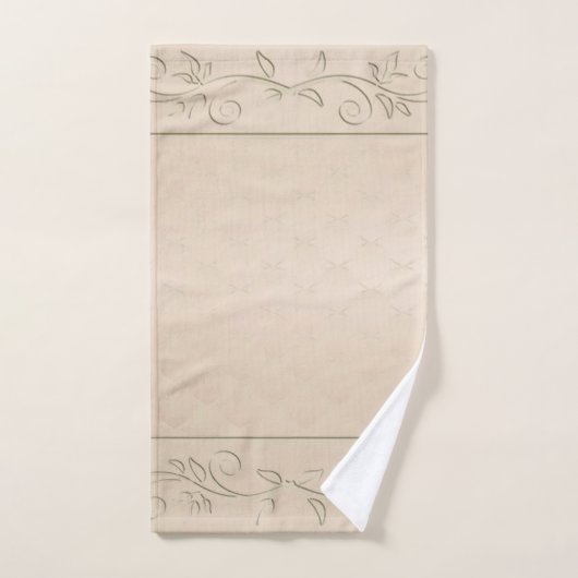 Champagne Patterned Design Bad Handdoek (Handdoek)
