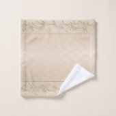Champagne Patterned Design Bad Handdoek (Wasdoekje)