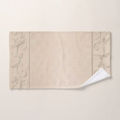 Champagne Patterned Design Bad Handdoek (Handdoek)