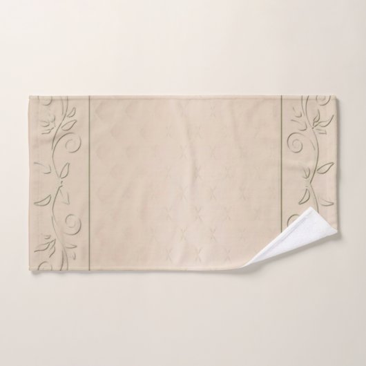 Champagne Patterned Design Bad Handdoek (Handdoek)