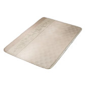 Champagne Patterned Design Badmat (Gekanteld)