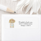 Champagne Peonies & Perfume Floral Bridal Adres Etiket (Insitu)