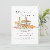 Champagne picknick | Brunch in het Schattige Vrijg Kaart (Staand voorkant)