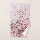 Champagne Pink Confetti Bad Handdoek (Handdoek)