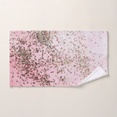 Champagne Pink Confetti Bad Handdoek (Handdoek)