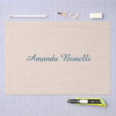 Champagne Pink Plain Simple Minimalist Modern Tissuepapier (Craft)